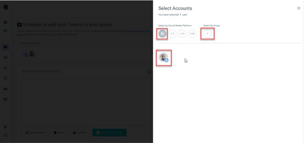 It is easy to create GMB groups and choose to post to all accounts at once!