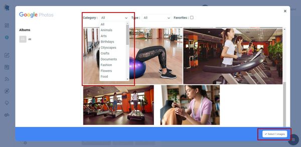 Post from Google Photos to Instagram