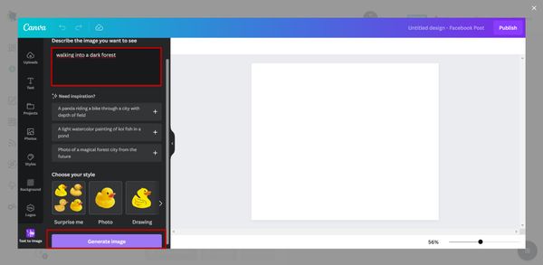 Circleboom Publish - turn text into an image