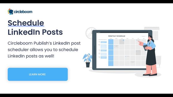 Schedule LinkedIn posts