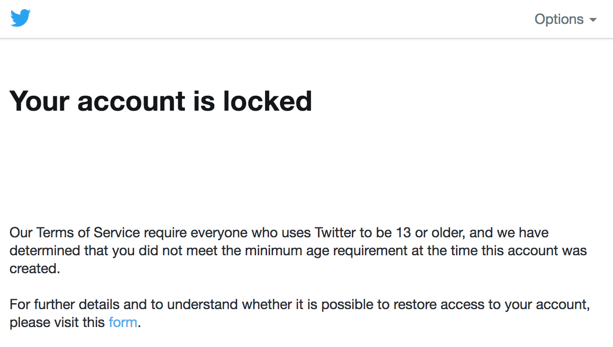 how to unlock your Twitter account